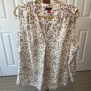 Vince Camuto sleeveless blouse. Worn once!